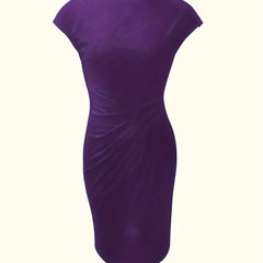Katie | Womens Classic Short Sleeve Bodycon Dress 21