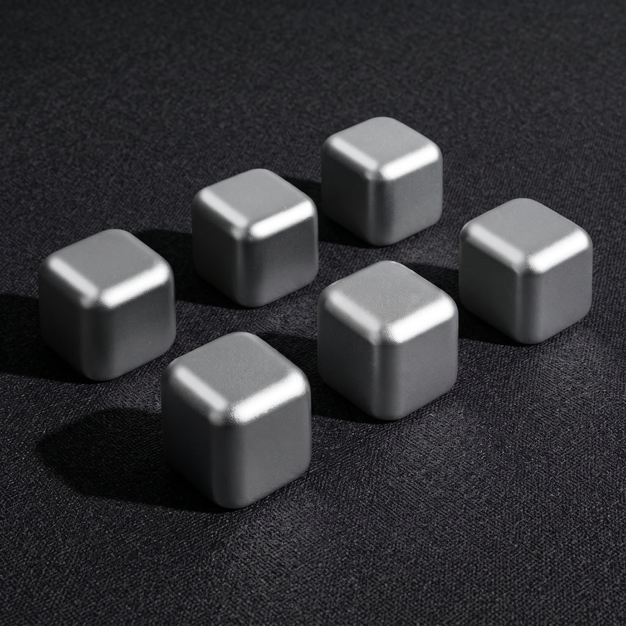 Pure Titanium Reusable Ice Cubes