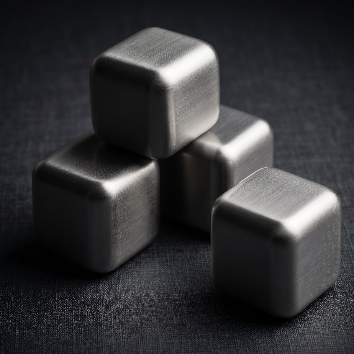 Pure Titanium Reusable Ice Cubes
