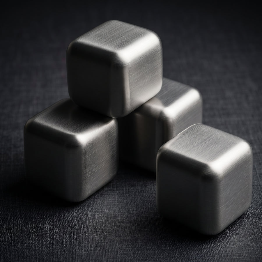 Pure Titanium Reusable Ice Cubes