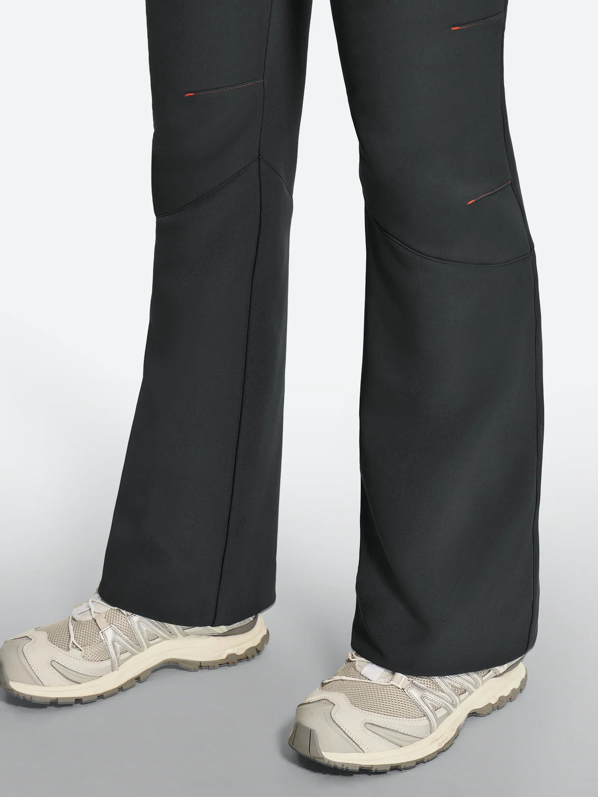 Women's Fleece Lined Waterproof Softshell Insulated Snow Ski Pants