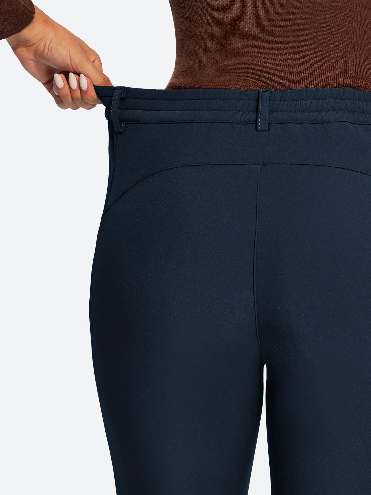 Women's Fleece Lined Waterproof Softshell Insulated Snow Ski Pants