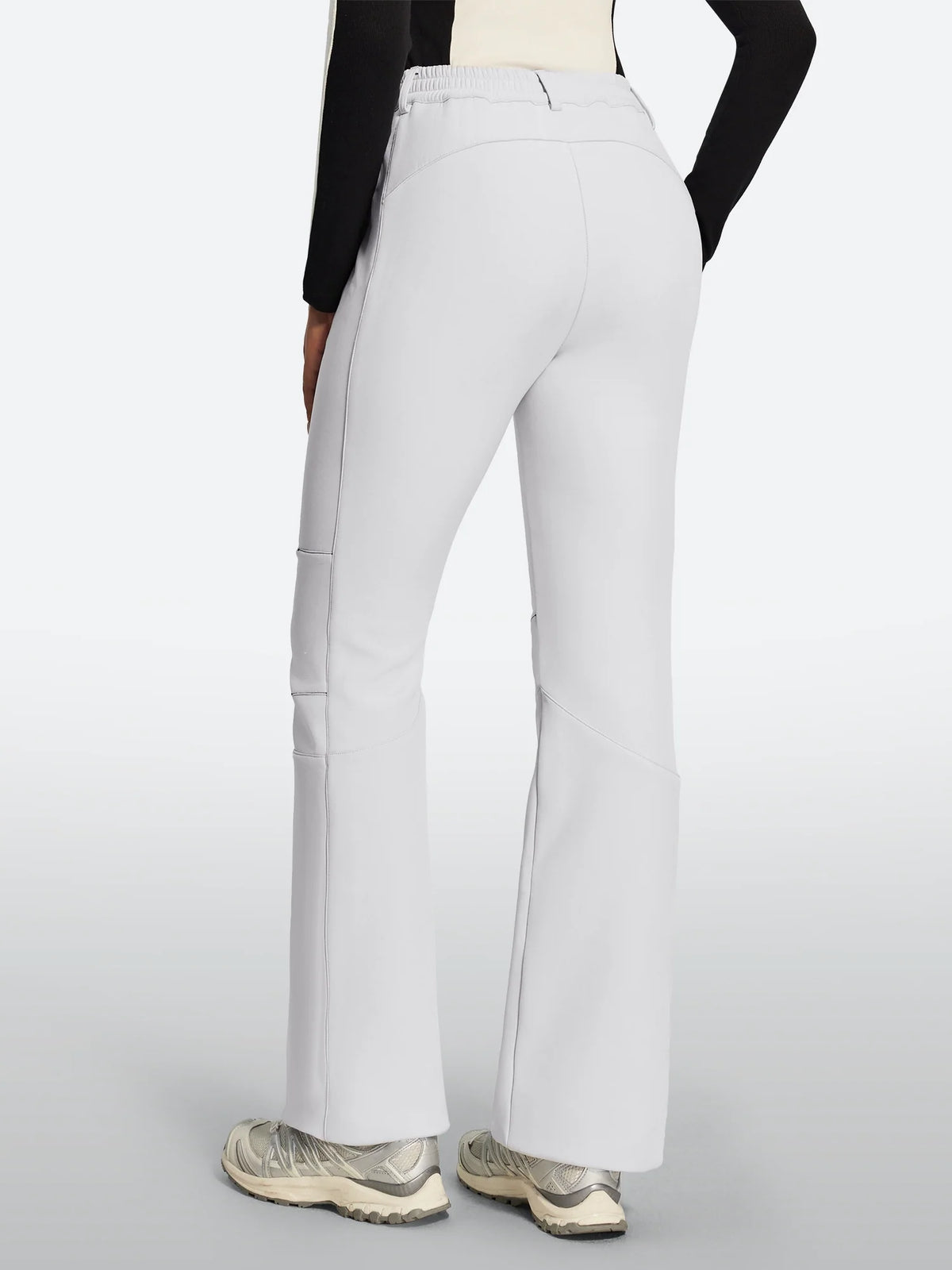 Women's Fleece Lined Waterproof Softshell Insulated Snow Ski Pants