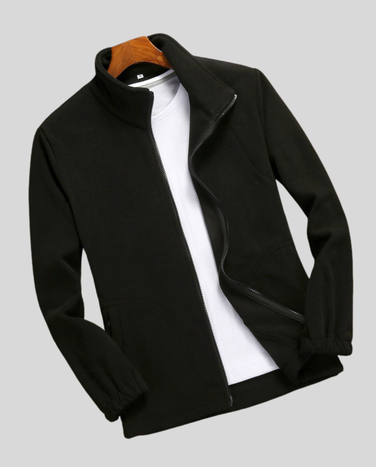 Women's Fleece Jacket – Zipped High Neck
