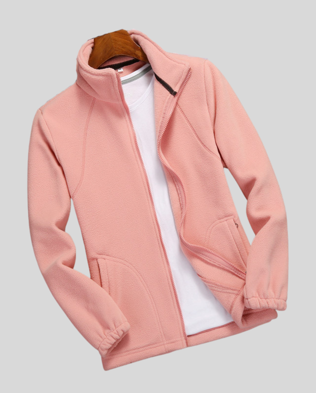 Women's Fleece Jacket – Zipped High Neck