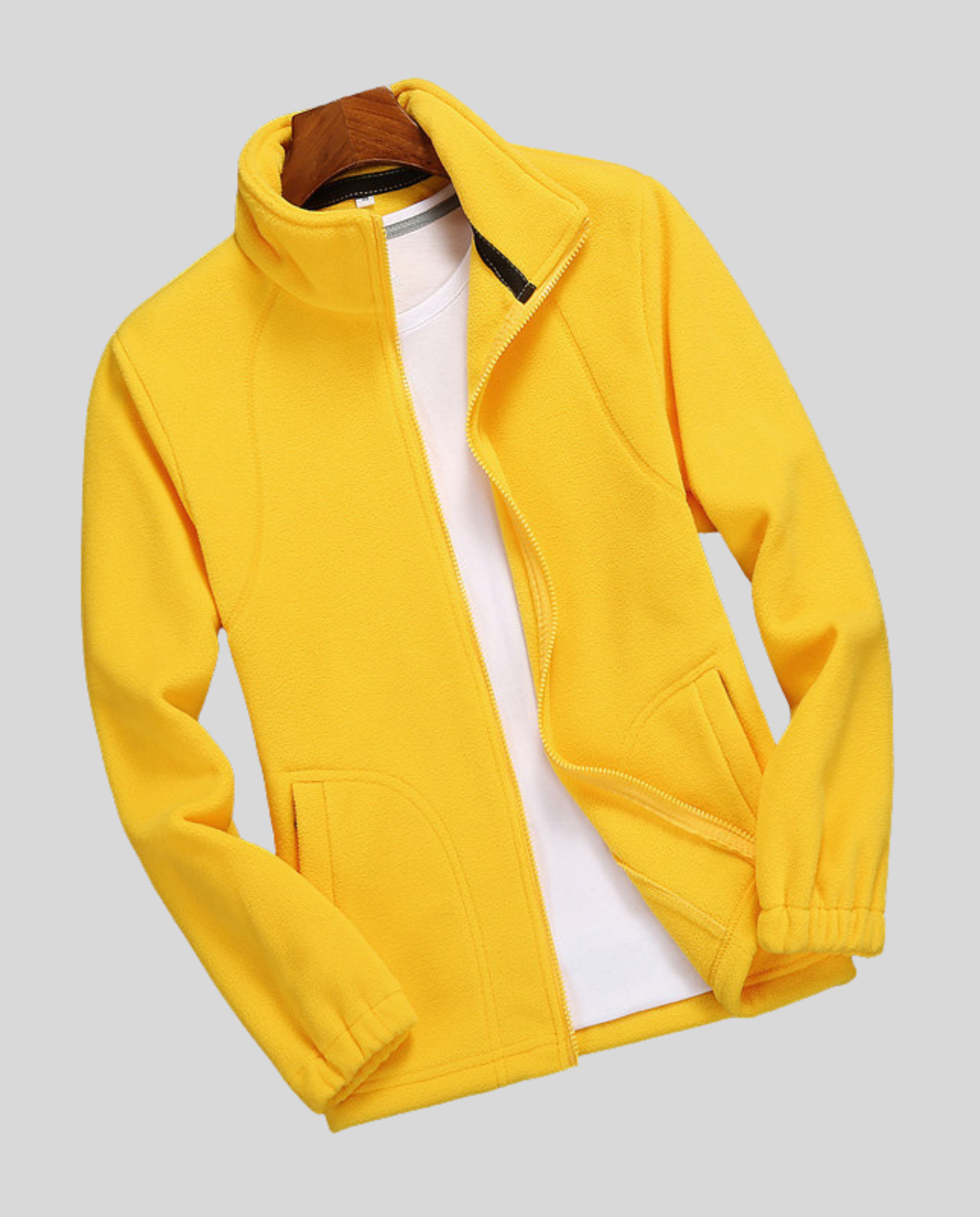 Women's Fleece Jacket – Zipped High Neck