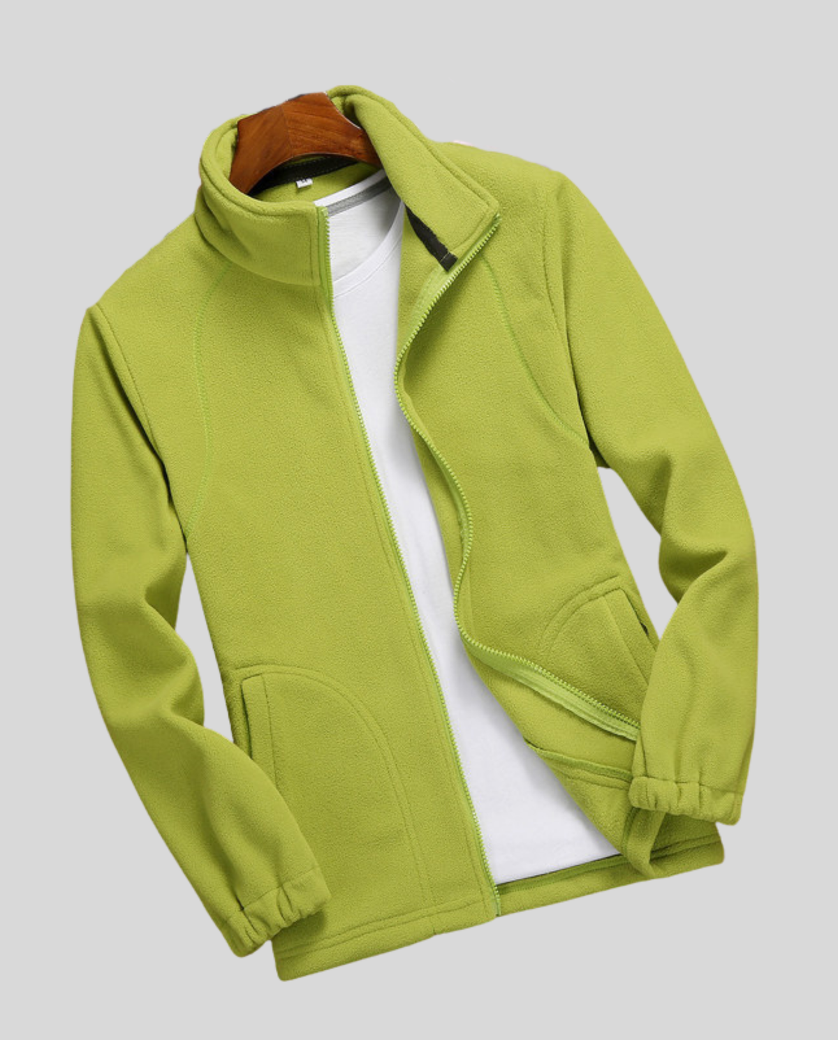 Women's Fleece Jacket – Zipped High Neck