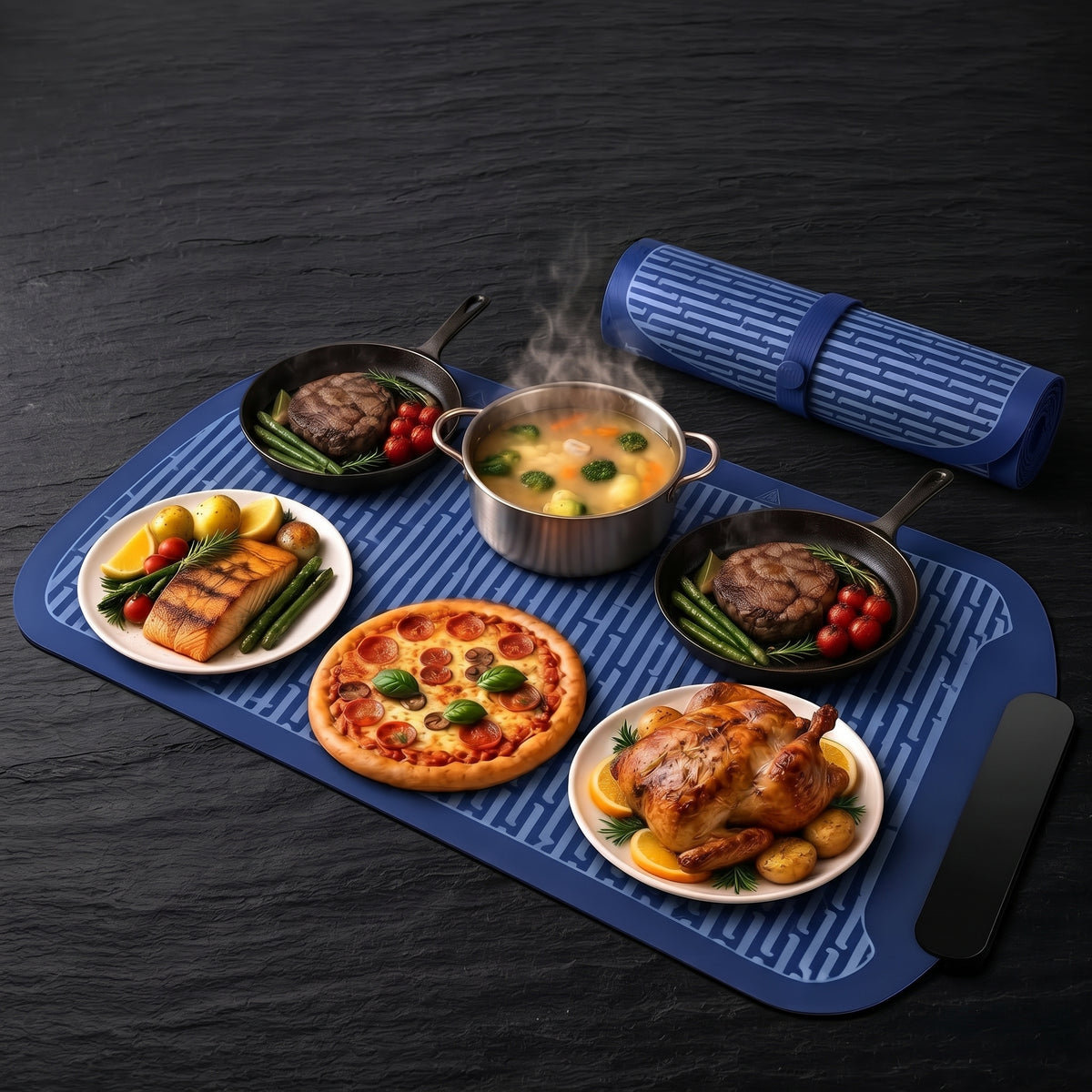 Electric Food Warming Tray Mat