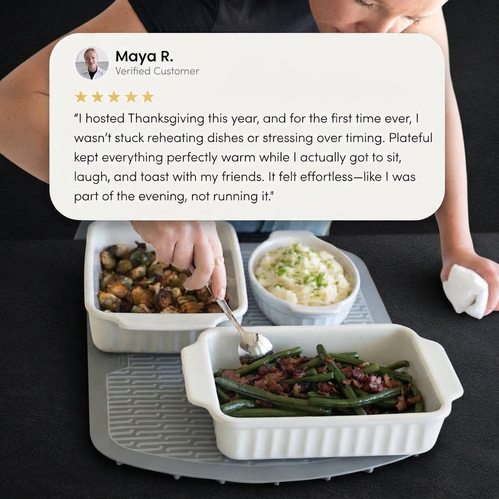 Electric Food Warming Tray Mat