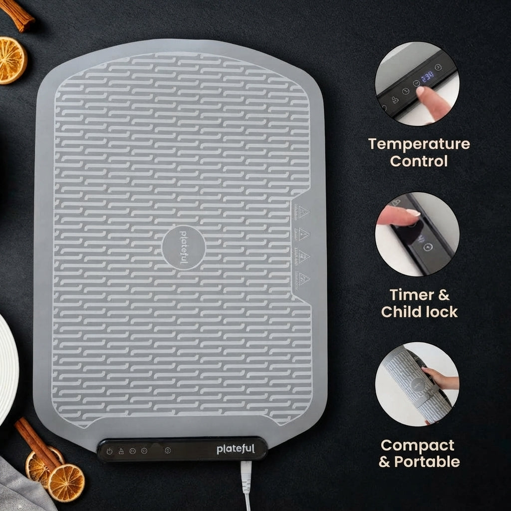 Electric Food Warming Tray Mat