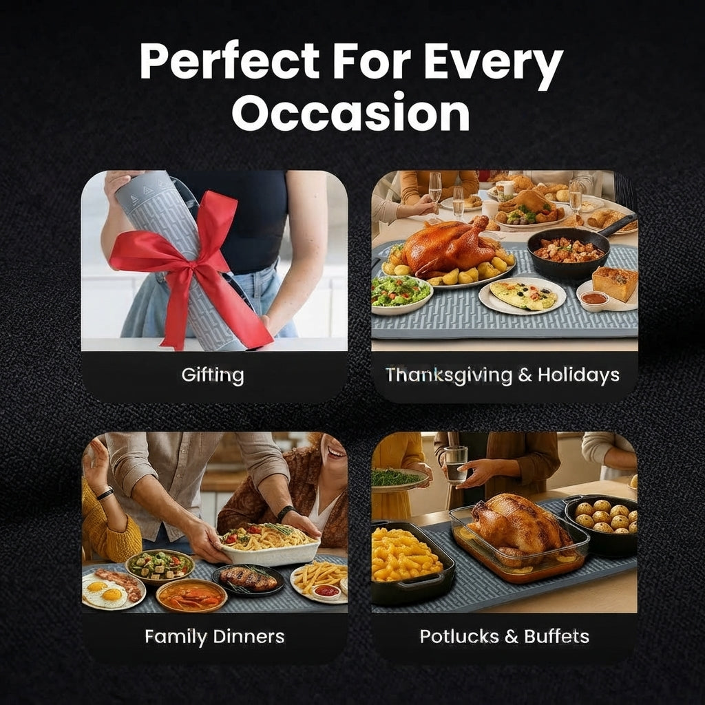 Electric Food Warming Tray Mat