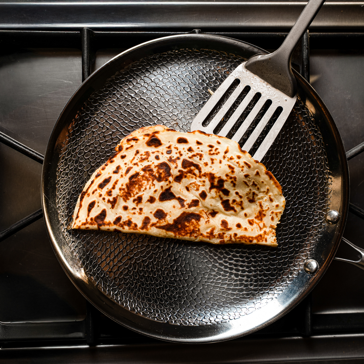 Pure Titanium Hammered Crêpe Pan