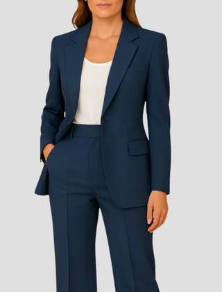 Jasmine | Women Tailored Suit Sets With Long Blazer Design 2