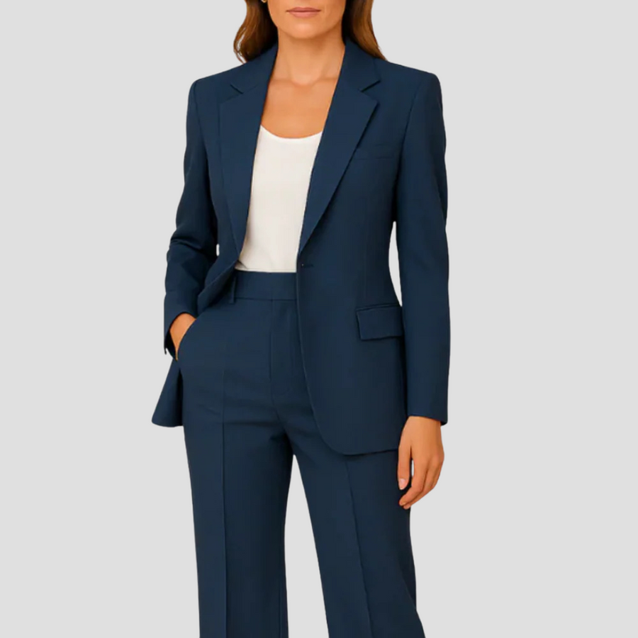 Jasmine | Women Tailored Suit Sets With Long Blazer Design 2