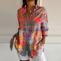 Tatiana | Timeless Floral Blouse 1