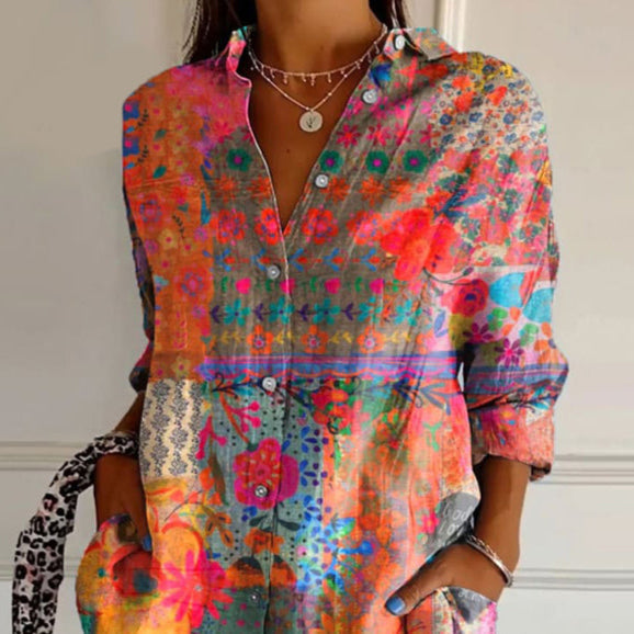 Tatiana | Timeless Floral Blouse 2