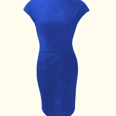 Katie | Womens Classic Short Sleeve Bodycon Dress 9