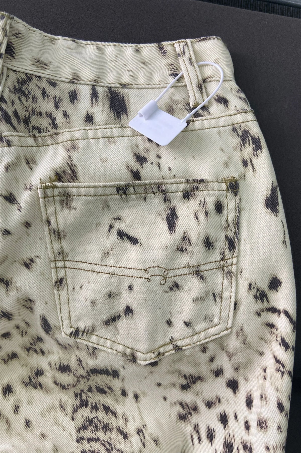 Women's Animal Print Wide Leg Pants