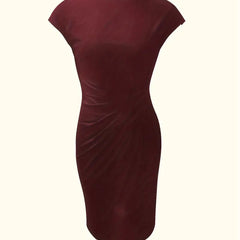 Katie | Womens Classic Short Sleeve Bodycon Dress 24