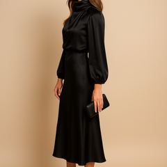 Kriz | High Waist Midi Dress 22