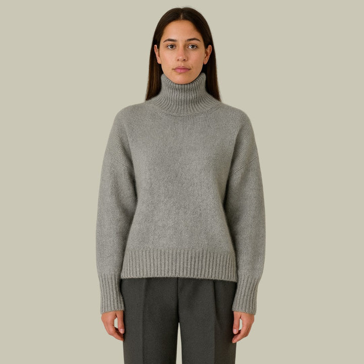 Mary | Women's Relaxed Fit Wool-Blend Sweaters | Lunarafi