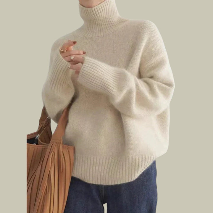 Mary | Women's Relaxed Fit Wool-Blend Sweaters | Lunarafi
