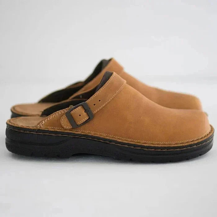 Eckhart | Supportive Comfort Leather Slip on | Lunarafi