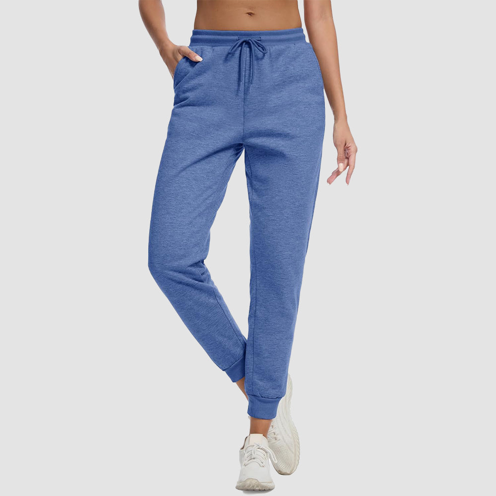 Women's Sherpa-Lined Joggers, Drawstring Waist, Elasticated Cuffs