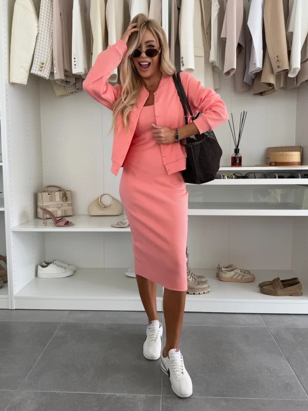Helia | Two Piece Dress Outfit Set 8