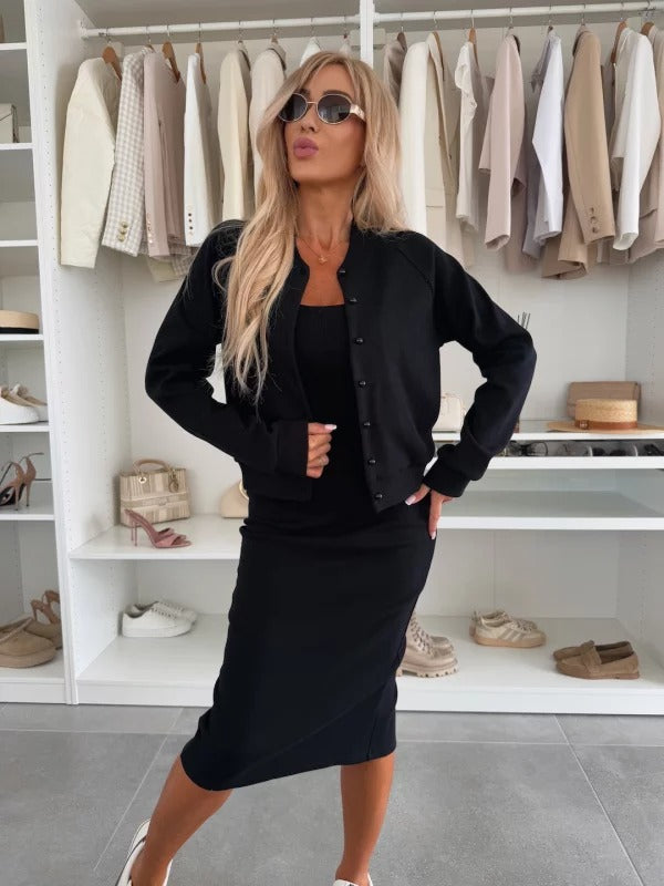 Helia | Two Piece Dress Outfit Set 12