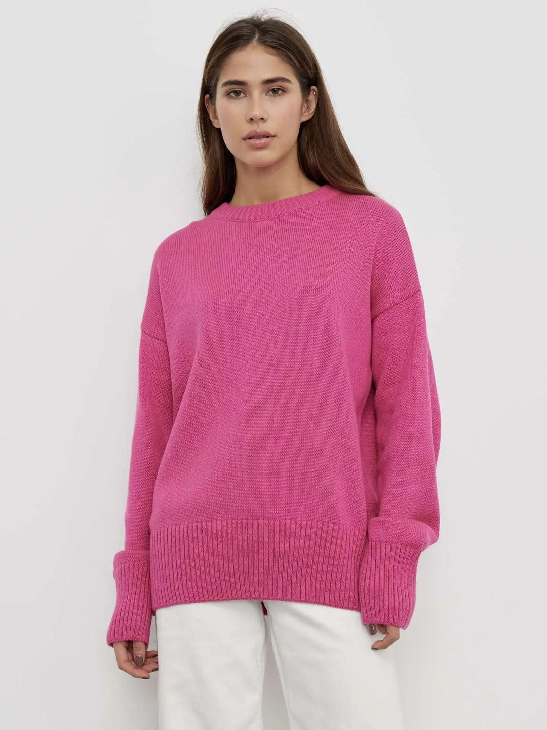 Abigail | Women's Winter Sweater with Ribbed Cuffs | Lunarafi