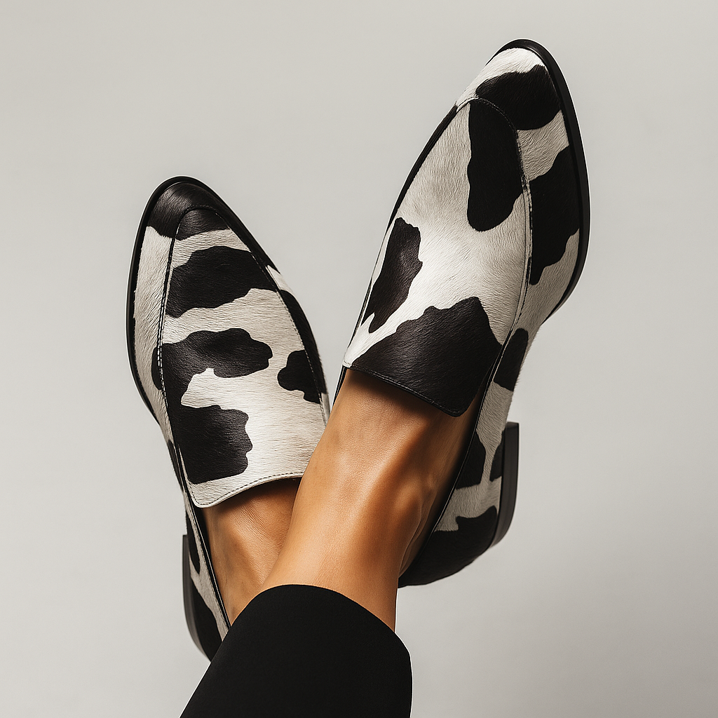 Margot | Black Modern Loafers 1