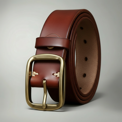 Men's Distressed Leather Belt | Stylish Everyday Accessory for Casual and Formal Wear 2