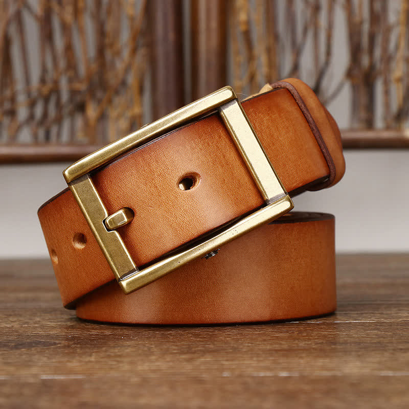 Men's Genuine Leather Belt | Classic Studded Design | Versatile Fashion Accessory 3