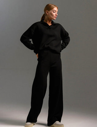 Hannah | Womens Collared Two Piece Relaxed Fit Lounge Set 3
