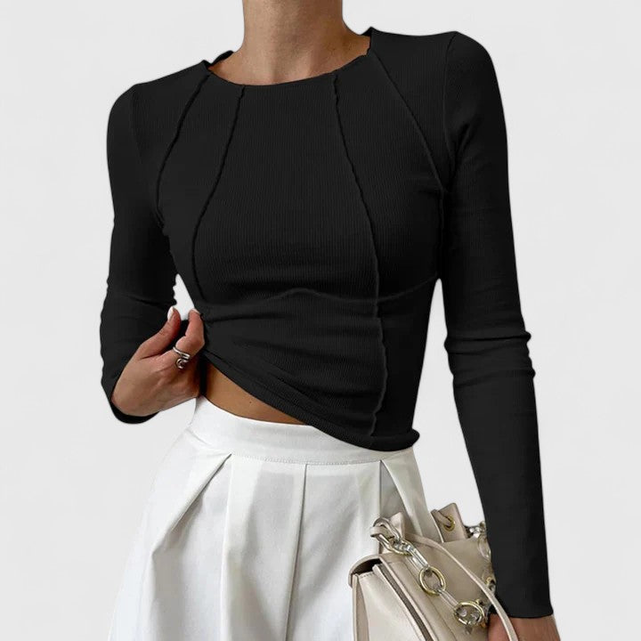 Rozminda | Comfortable Long-Sleeved Top 2