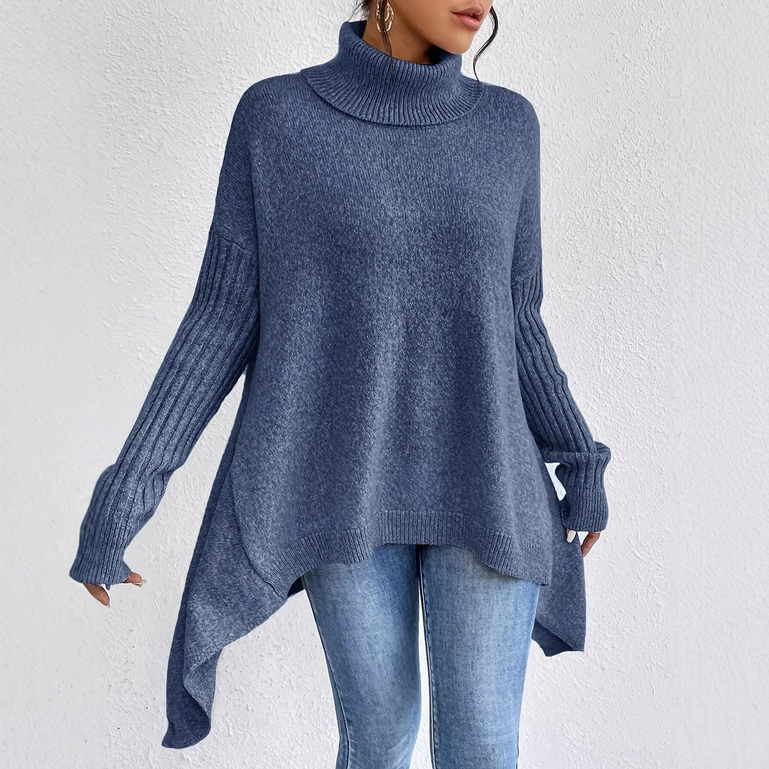 Heidi | Women's Winter Cashmere-Touch Turtleneck | Lunarafi