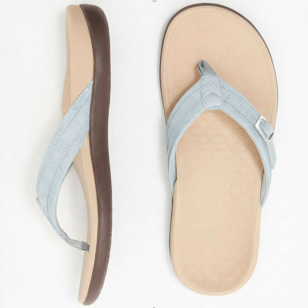 Unisex Cushioned Arch Support Flip Flops | Adjustable Non-Slip Summer Sandals 5
