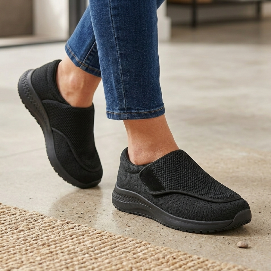 Unisex Extra-Wide Adjustable Shoes | Shock-Absorbing Comfort Footwear | Breathable Non-Slip Design 0