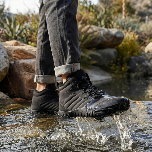 Unisex Waterproof Minimalist Hiking Boots | Comfortable Lightweight Trail Shoes 0