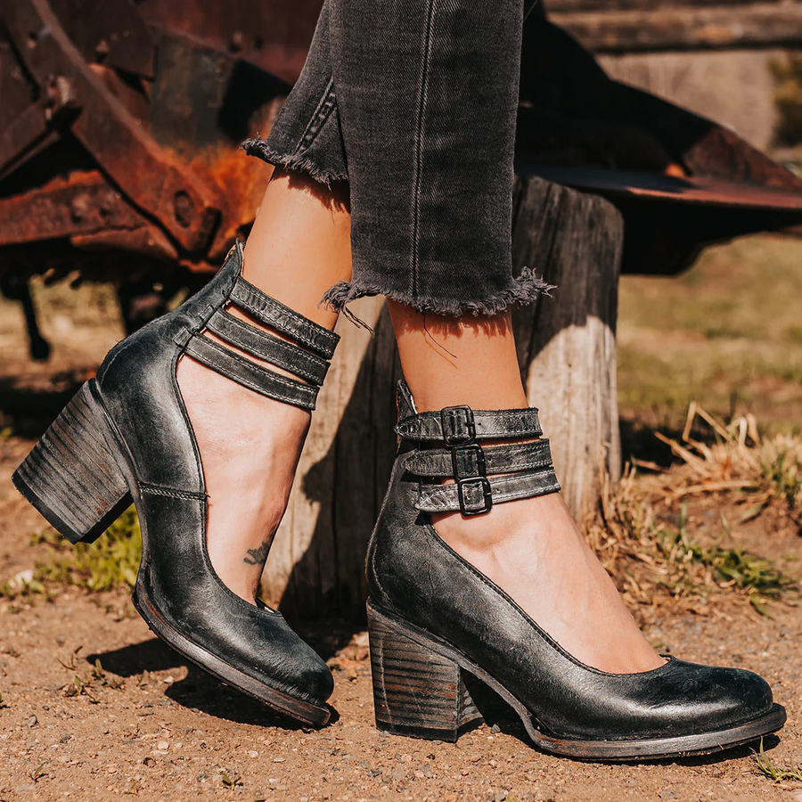 Verona | Vintage Strappy Ankle Strap Heels 2