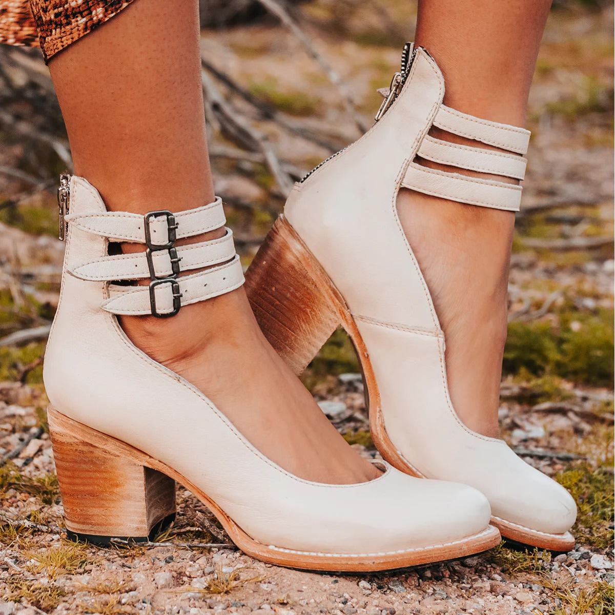 Verona | Vintage Strappy Ankle Strap Heels 3
