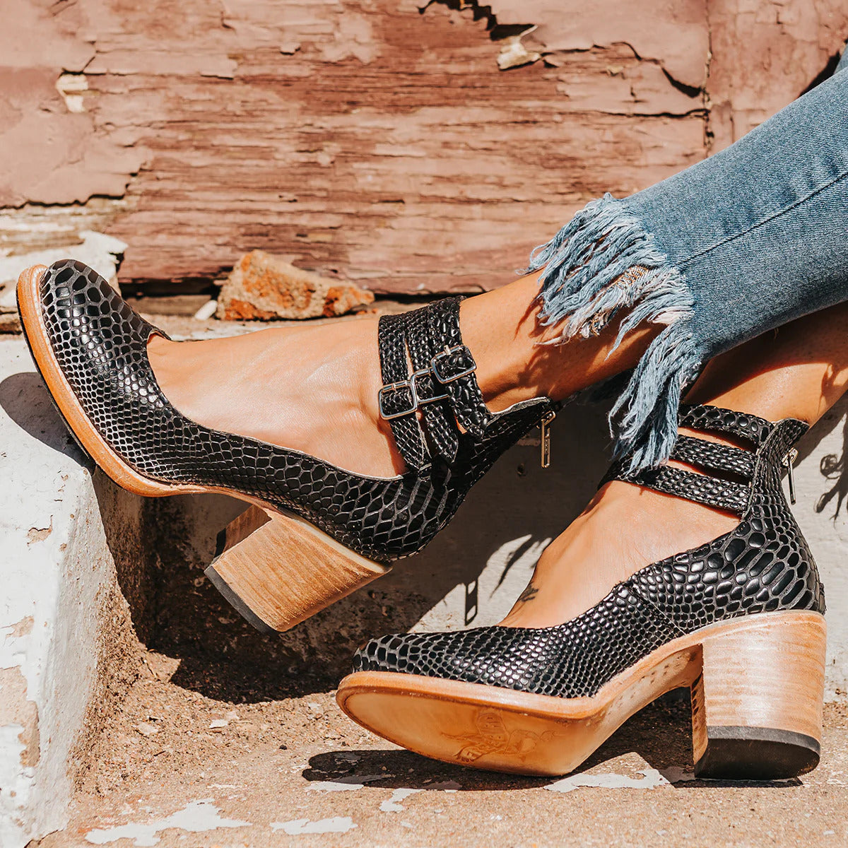 Verona | Vintage Strappy Ankle Strap Heels 14