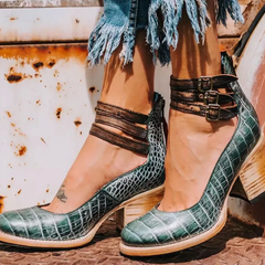 Verona | Vintage Strappy Ankle Strap Heels 16
