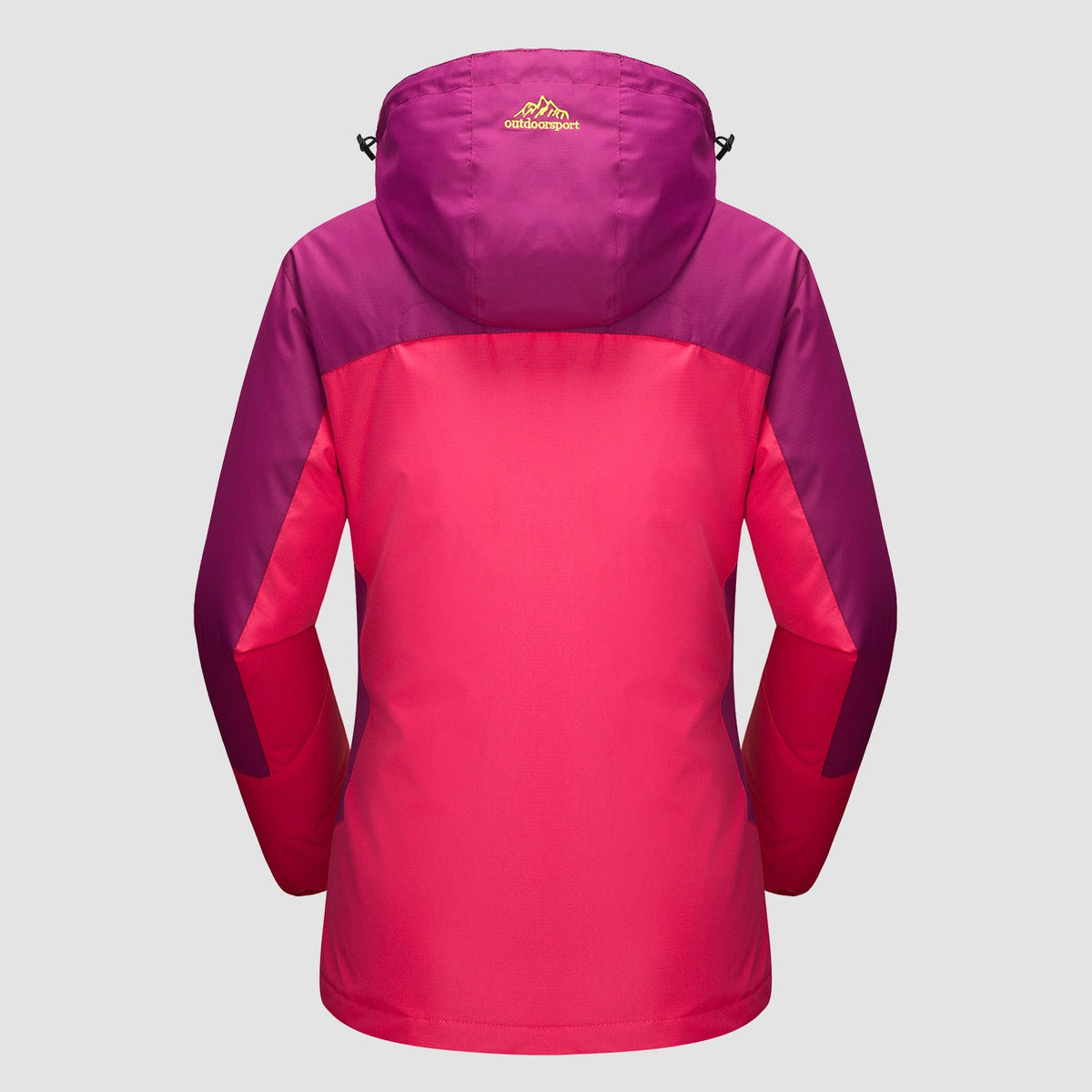Women's 3-in-1 Waterproof Ski Jacket with Fleece Lining