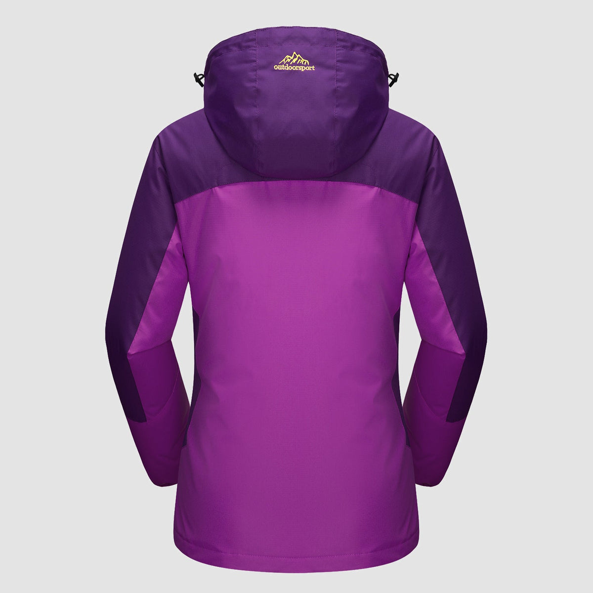 Women's 3-in-1 Waterproof Ski Jacket with Fleece Lining