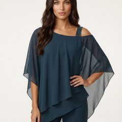 Women's Airy Chiffon Set | Elegant Tailored Outfit for All Occasions 7