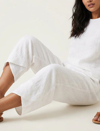 Women's Airy Fabric Trousers | Comfortable Wide-Leg Pants 9