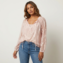 Women's Airy Lace Blouse | Lightweight Bohemian Summer Top with Relaxed Fit 5