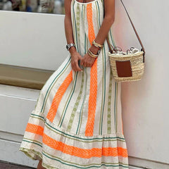 Women's Bohemian Print Casual Dress | Relaxed Fit Vibrant Summer Outfit 3